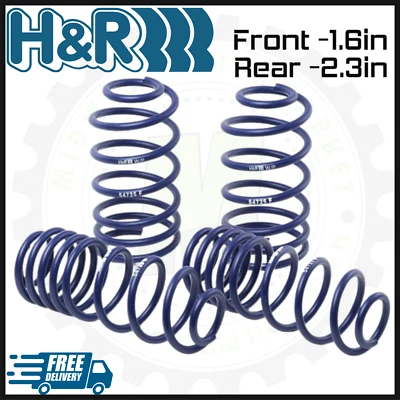 Muelles reductores deportivos delanteros y traseros H&R | Se adapta a Ford Explorer 2011-2019  Foto 1 de 2