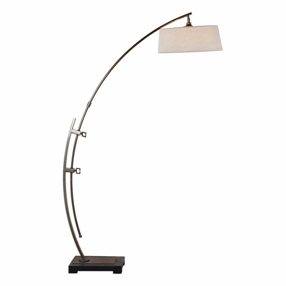 Uttermost 28135-1 Calogero Bronze Arc Floor Lamp - Image 1 of 1