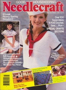GOOD HOUSEKEEPING NEEDLECRAFT MAGAZINE SPRING/SUMMER 1980 *100 SUPER IDEAS* - Imagen 1 de 1