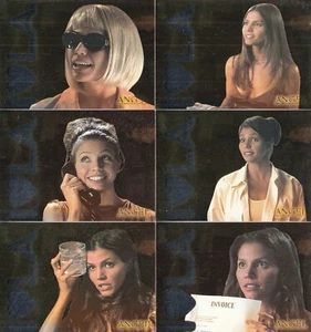 ANGEL SEASON ONE 1 2001 INKWORKS I LOVE LA GOLD FOIL INSERT CARD SET LA1 TO LA6 - Picture 1 of 1