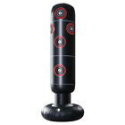 Inflatable Punching Bag Free Standing Boxing Post Boxing Column   E3F3