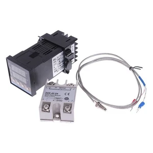 REX C100 FK07 V Temperature Controller with LED Display and Self Tuning - Picture 1 of 11