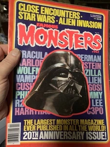 FAMOUS MONSTERS OF FILMLAND #142 (April1978) STAR WARS, CLOSE ENCOUNTERS VG - Picture 1 of 17