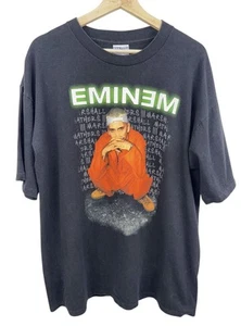Camiseta De Colección Eminem Criminal Otoño 2000 Rap Talla XL RARA Diaria - Imagen 1 de 6