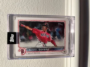 Rafael Devers 2025 Topps Shoebox Treasures x Friedman Encased Canvas SP #94 - Bild 1 von 2