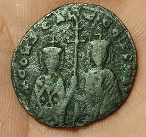Constantin VII et Zoé - Follis Constantinople 914/919 - Revers Cons / Tantiho TB - Imagen 1 de 2