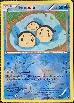 Tympole 33/122 Breakpoint Reverse Holo - Pokémon Card - Image 1 of 2