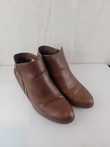 American Eagle Outfitters braune Damen-Stiefeletten mit seitlichem Reißverschluss Größe 8 - Bild 1 von 9