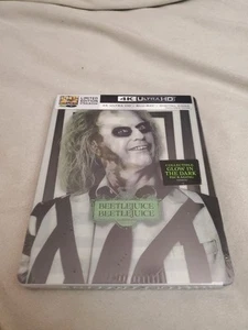 Beetlejuice Beetlejuice - 4K UHD / Blu-ray - Steelbook - Brand New - Foto 1 di 2