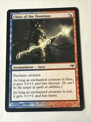 Clout Of The Dominus X1 Eventide NM Condition See Pics Front Back - Image 1 of 2