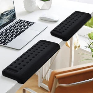 2 Packs L Shape Desk Edge Cushion, Keyboard Wrist Rest, Ergonomic Hand Elbow ... - Bild 1 von 7