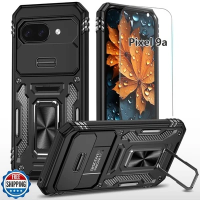 ELECWAY for Google Pixel 9a Case 6.3 inch 2025, with Tempered Scr - Image 1 of 4