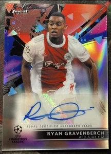 2021-22 Topps The Finest Ryan Gravenberch Auto Ajax - Picture 1 of 2