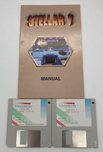 STELLAR 7 PC MS-DOS Game - 3.5" Original Floppy Disks + Manual Only - Imagen 1 de 9