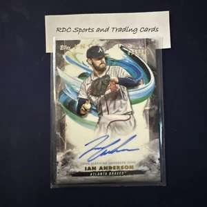 2023 Topps Inception - Stars Autographs #BRES-IA Ian Anderson /249 Braves - Picture 1 of 3