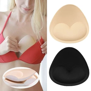 Swimsuit Padding Inserts Bikini Insert Bra Enhancer Sponge Bra Pads Sponge Pads - Picture 1 of 14