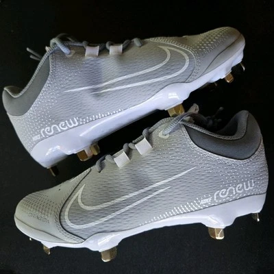 Botín de metal de softbol Nike Renew Hyperdiamond 4 Pro CZ5920-012 para mujer talla 7,5 Foto 1 de 4