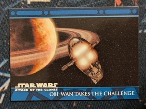 Star Wars Topps - Attack of the Clones - Obi-Wan Takes The Challenge #42 - Picture 1 of 2