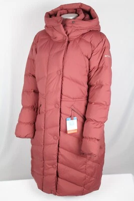 Columbia Ember Springs Long Down Jacket Coat Parka XL Red WK0305 679 - Image 1 of 4