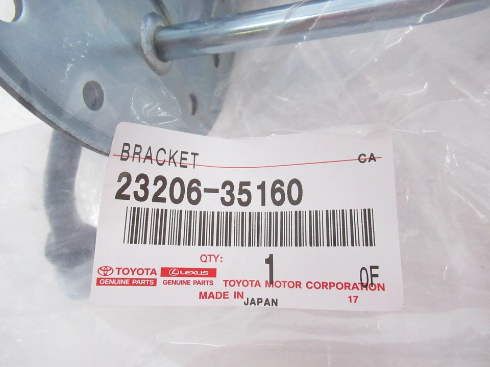 Suporte de montagem original do fabricante Toyota 23206-35160 bomba de combustível 1985-1989 4 corredores - Imagem 1 de 4