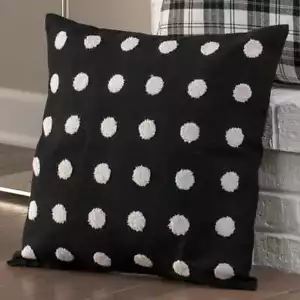 White Tufts 18" Pillow Cover - Picture 1 of 1