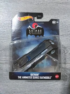 Hot Wheels Batman Animated Series Batmobile 1:50 Scale DC Comics - Picture 1 of 4