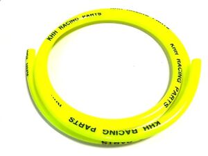 3' YELLOW 1/4" ID FUEL LINE 3/8" OD FITS HONDA JR DRAGSTER KART BRIGGS ALKY GAS 