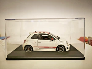 MODELLINO AUTO DA COLLEZIONE "ABARTH 500 PRIMA SERIE" BURAGO MADRE IN ITALY 1/24 - Foto 1 di 9
