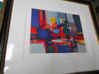 MARCEL MOULI GUITARE PITCHET PENCIL SIGNED AND NUMBERED LITHOGRAPH 