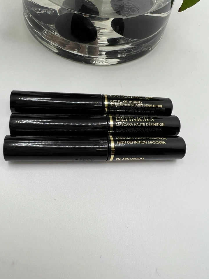 3 x Lancome Definicils High Definition Lengthening Mascara Black 0.07oz/2.07ml - Image 1 of 1