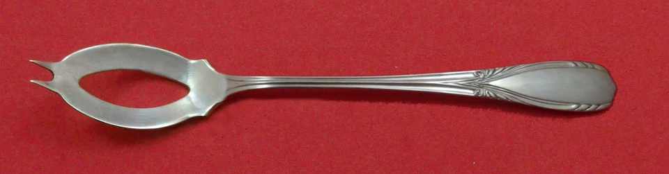 Polly Lawton by Manchester Sterling Silver Olive Spoon Ideal 5 3/8" Custom Made - Image 1 of 1