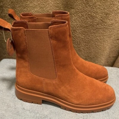Botines Ralph Lauren Corinne de cuero para mujer talla 11 nuevos sin caja $195 Foto 1 de 4