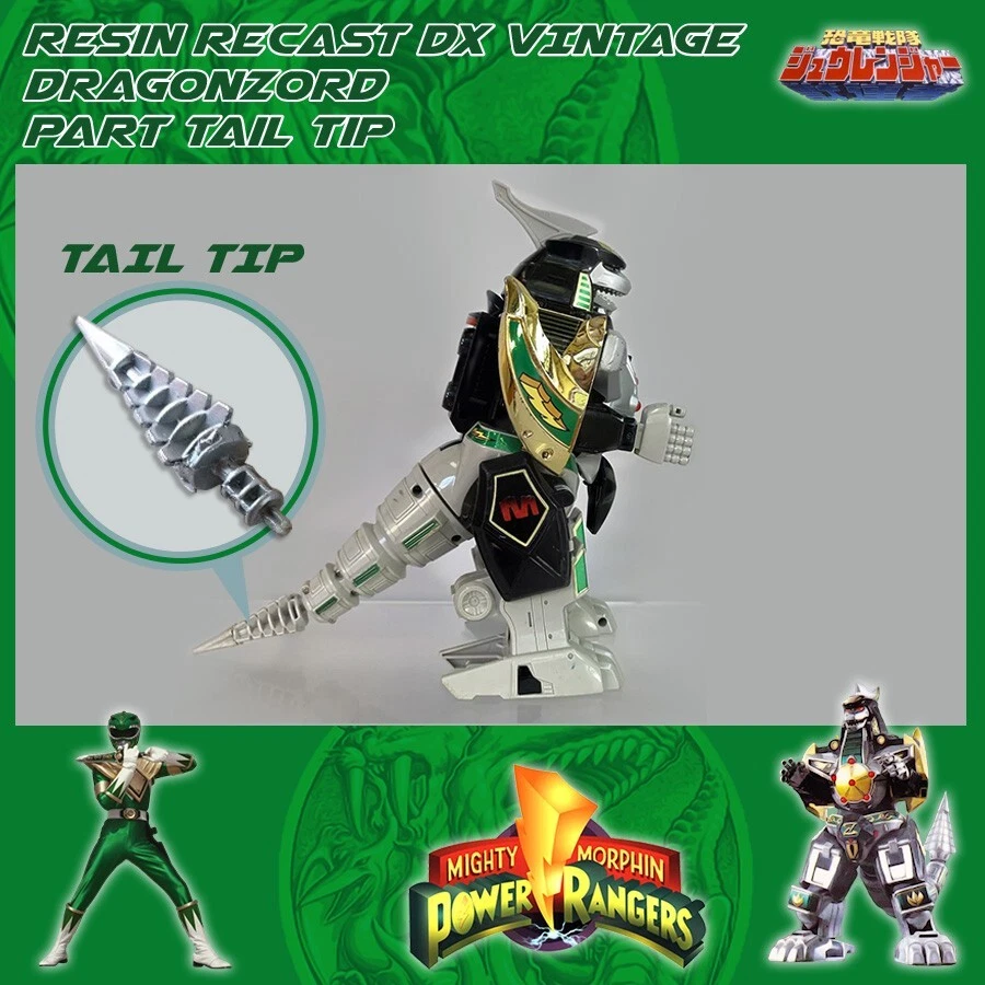 Power Rangers Vintage MEGAZORD Dragonzord Tail Tip Recast