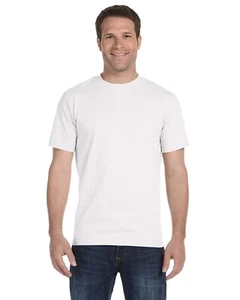 Gildan Mens 50/50 USA Cotton/Polyester Plain Short Sleeves T-Shirt G800 S-3XL - Picture 1 of 43