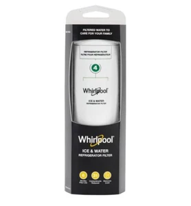 Genuine Whirlpool Ice/Water Refrigerator Filter 4 Brand New Sealed - Picture 1 of 10