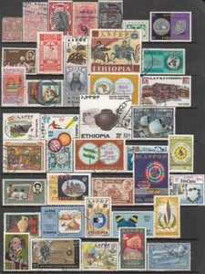 Ethiopia - 558no. different stamps 1894-2020 (CV$2,710) (80% OFF SALE) - Picture 1 of 12