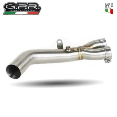 GPR TUBO COLLETTORE ELIMINA KAT DECATALIZZATORE INOX HONDA CB 1000 R 2008-2016 - Immagine 1 di 4