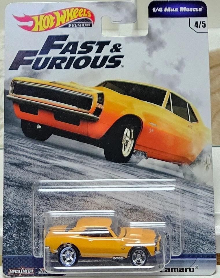 Hot Wheels 2019 - Fast & Furious: 1/4 Mile Muscle 04/05 - '67 Chevrolet Camaro - Bild 1 von 1