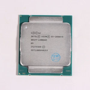 E5 2666 V3 Processor SR1Y7 2.9Ghz 10 Core 135W Socket LGA 2011-3 CPU E5 2666V3 - Picture 1 of 12