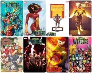 WEST COAST AVENGERS #1 **OPCIONES DE JUEGO DE CUBIERTA** HUGHES, ARTGERM ++ PREVENTA 27/11 - Imagen 1 de 25
