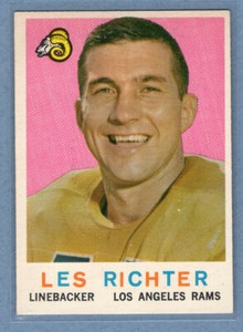 1959 Topps #84 Les Richter (HOF) EX  GO138