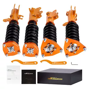 Coilover Kits for Hyundai Tiburon 2003-2008 Adj. Height Shocks Absorber Struts - Picture 1 of 12