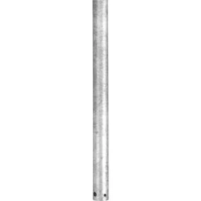 PROGRESS LIGHTING 12 in. Galvanized Extension Downrod for Ceiling Fans Fixtures - Image 1 of 3