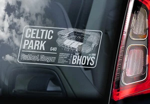 CELTIC PARK Car Sticker - Football Window Club FC Decal Bumper Gift Idea - V01 - Picture 1 of 1