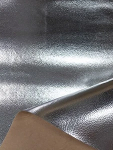 45+ Colors Self-Adhesive Vinyl Fabric Faux Leather 56" Wide Continuous By Yard - Picture 1 of 64