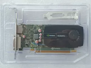 NVIDIA Quadro 600 1GB DDR3 PCI-E 2.0 X 16 Video Card DVI DisplayPort - Picture 1 of 5