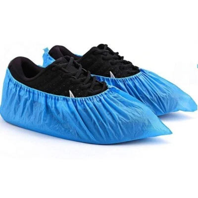 100 COPRISCARPE MONOUSO ANTIPIOGGIA COPRI SCARPA USA E GETTA PER IGIENE - Immagine 1 di 4