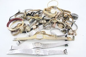 40 x Job Lot Women's WRISTWATCHES Vintage Hand Wind / Auto SPARE & REPAIR - Picture 1 of 6