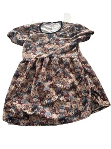 Bears  Ethereal Floating Puff Girls Dress Size Large - Picture 1 of 6