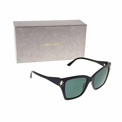 GAFAS DE SOL CUADRADAS JIMMY CHOICE NEGRO BRILLANTE DORADO / GRIS OSCURO JC5012 500087 Foto 1 de 4